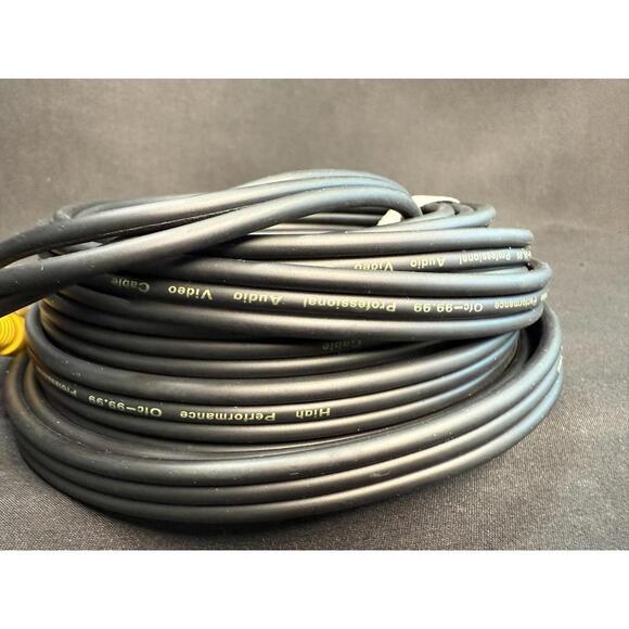 Hymeca AV Cable RCA Cables 25FT Composite Audio Video High Performance New - Picture 3 of 4